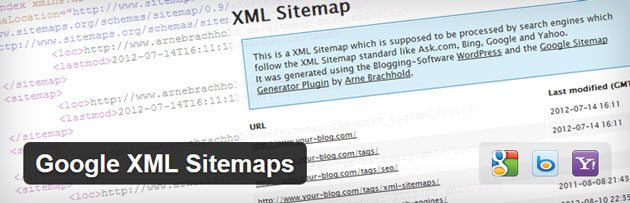 Google XML Sitemaps WordPress plugin