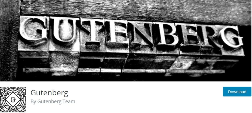 The Gutenberg plugin.