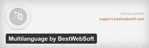 Multilanguage by BestWebSoft WordPress translation plugin