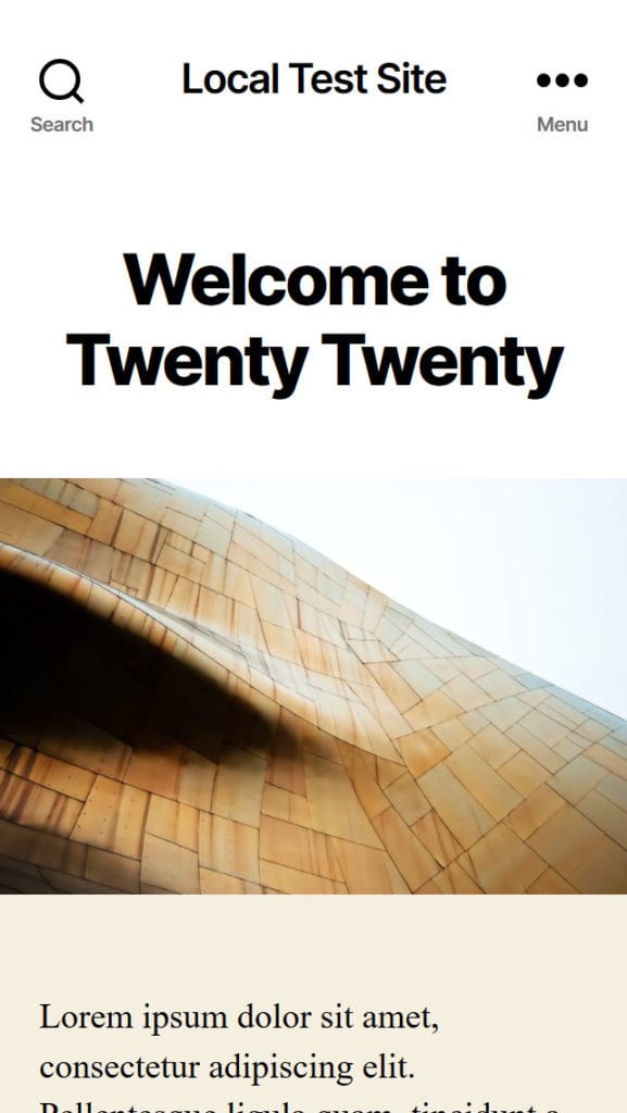 small font size example