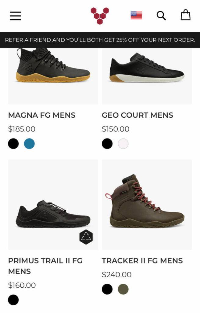 sticky navigation example