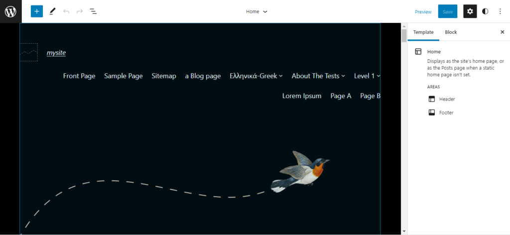 The Full Site Editor