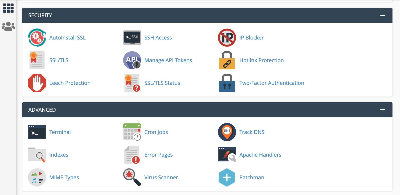 Accessing SSH credentials in cPanel.