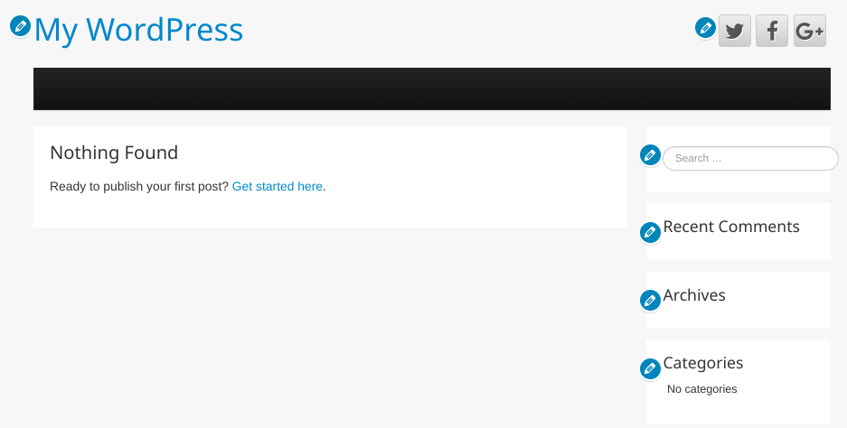 A demo of a WordPress starter theme.