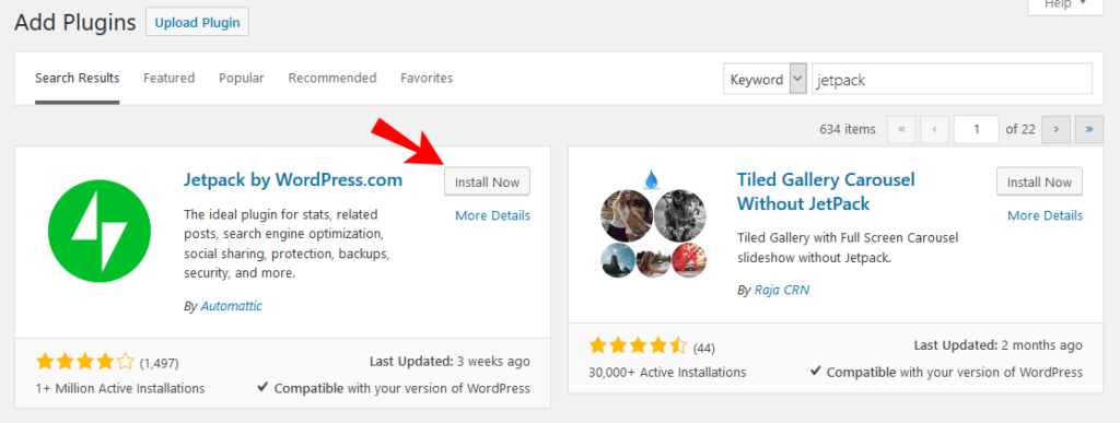 wordpress desktop app install jetpack