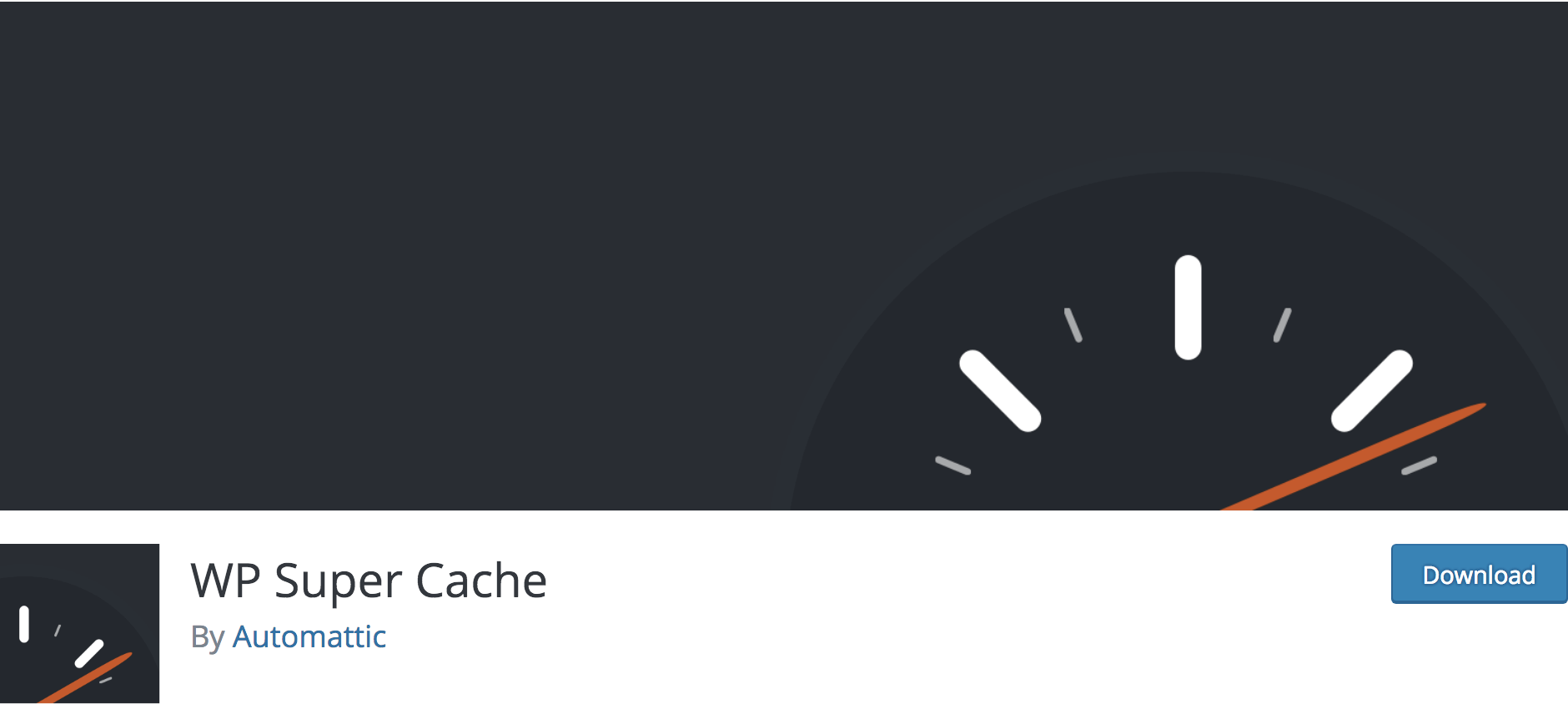 WP Super Cache plugin